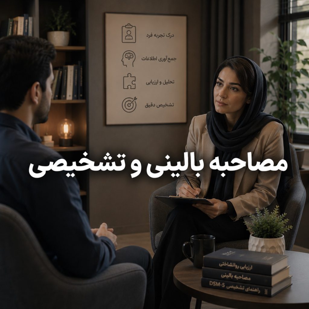 مصاحبه بالینی و تشخیصی و اصول ارزیابی روان‌شناختی مراجع