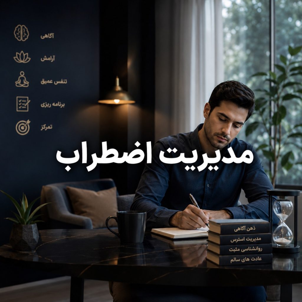 مدیریت اضطراب و تکنیک‌های کنترل و کاهش استرس