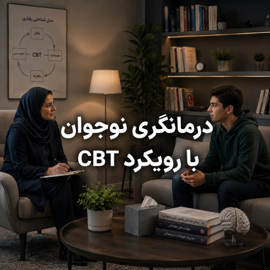 درمانگری نوجوان با رویکرد CBT و تکنیک‌های شناختی رفتاری